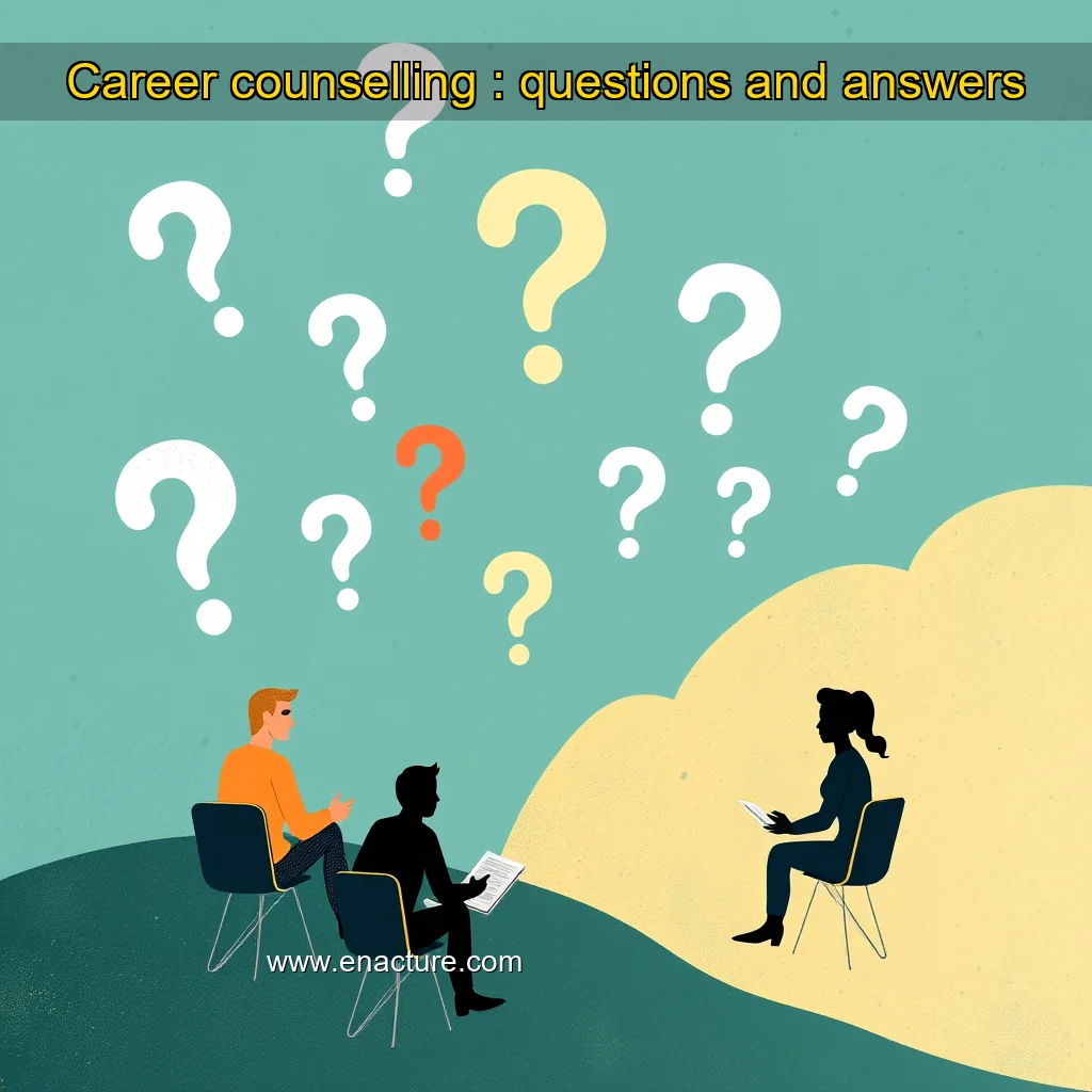 You are currently viewing Career counselling : questions and answers
