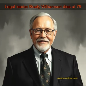 Read more about the article Legal leader Brady Williamson dies at 79