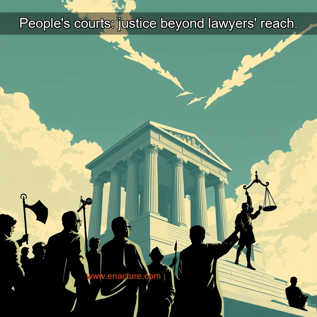 You are currently viewing People’s courts: justice beyond lawyers’ reach.