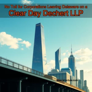Read more about the article No Toll for Corporations Leaving Delaware on a Clear Day  Dechert LLP