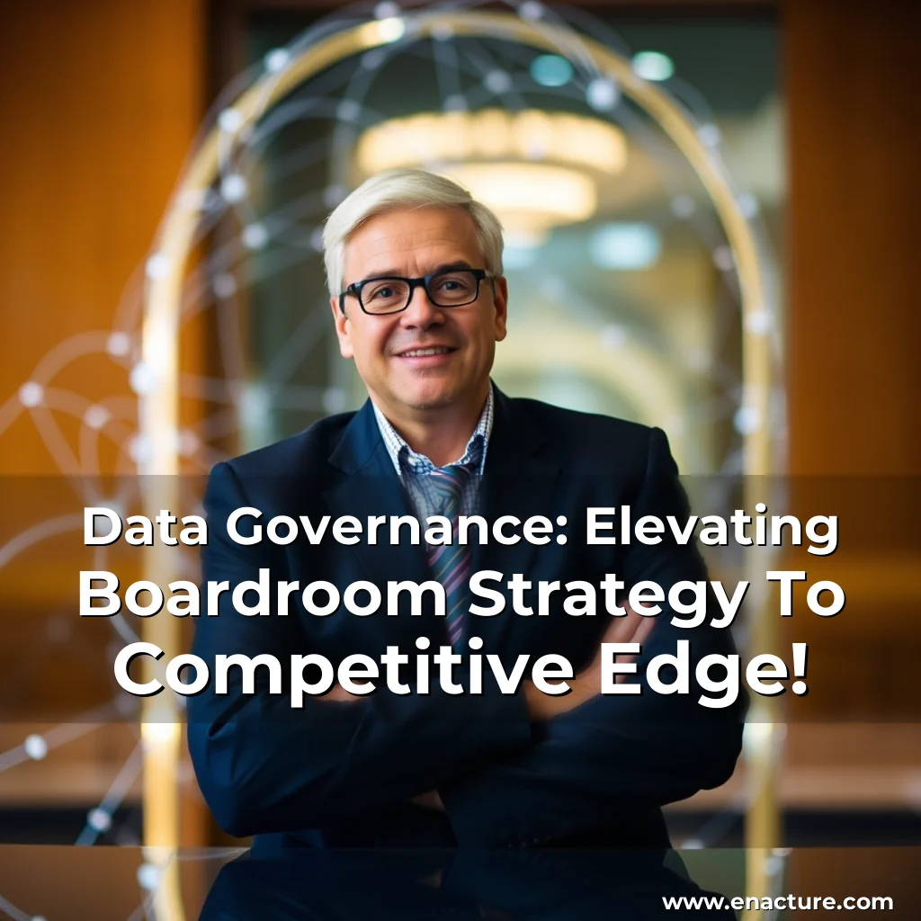 Read more about the article Data Governance: Elevating Boardroom Strategy To Competitive Edge!