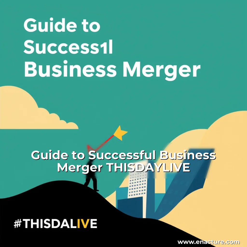 Read more about the article Guide to Successful Business Merger  THISDAYLIVE