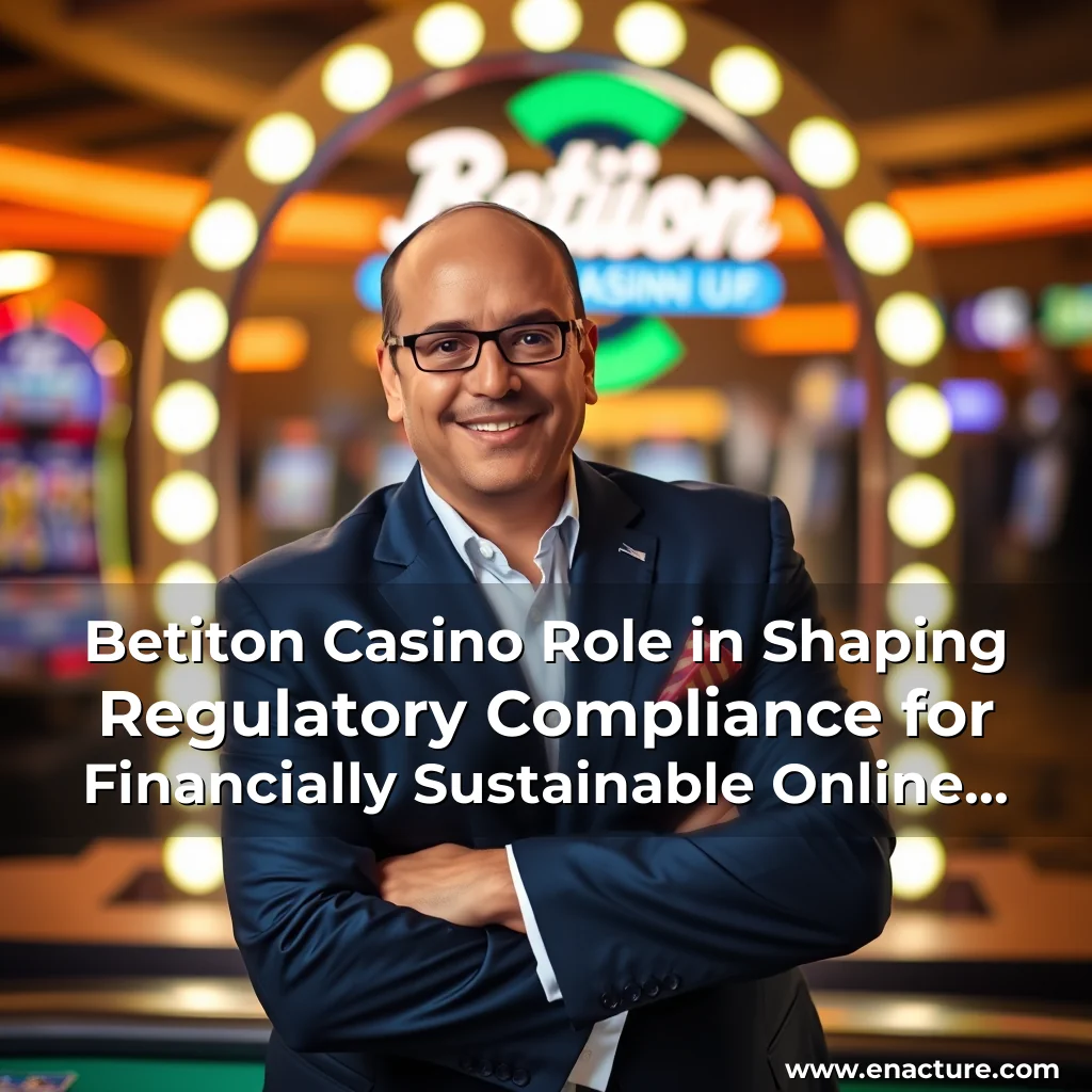 Read more about the article Betiton Casino Role in Shaping Regulatory Compliance for Financially Sustainable Online Gambling