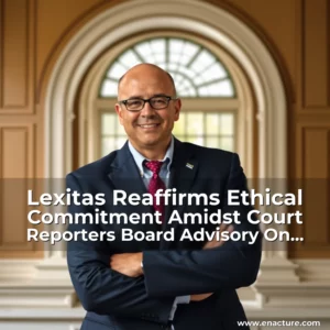 Read more about the article Lexitas Reaffirms Ethical Commitment Amidst Court Reporters Board Advisory On Outcome – Based Fees!