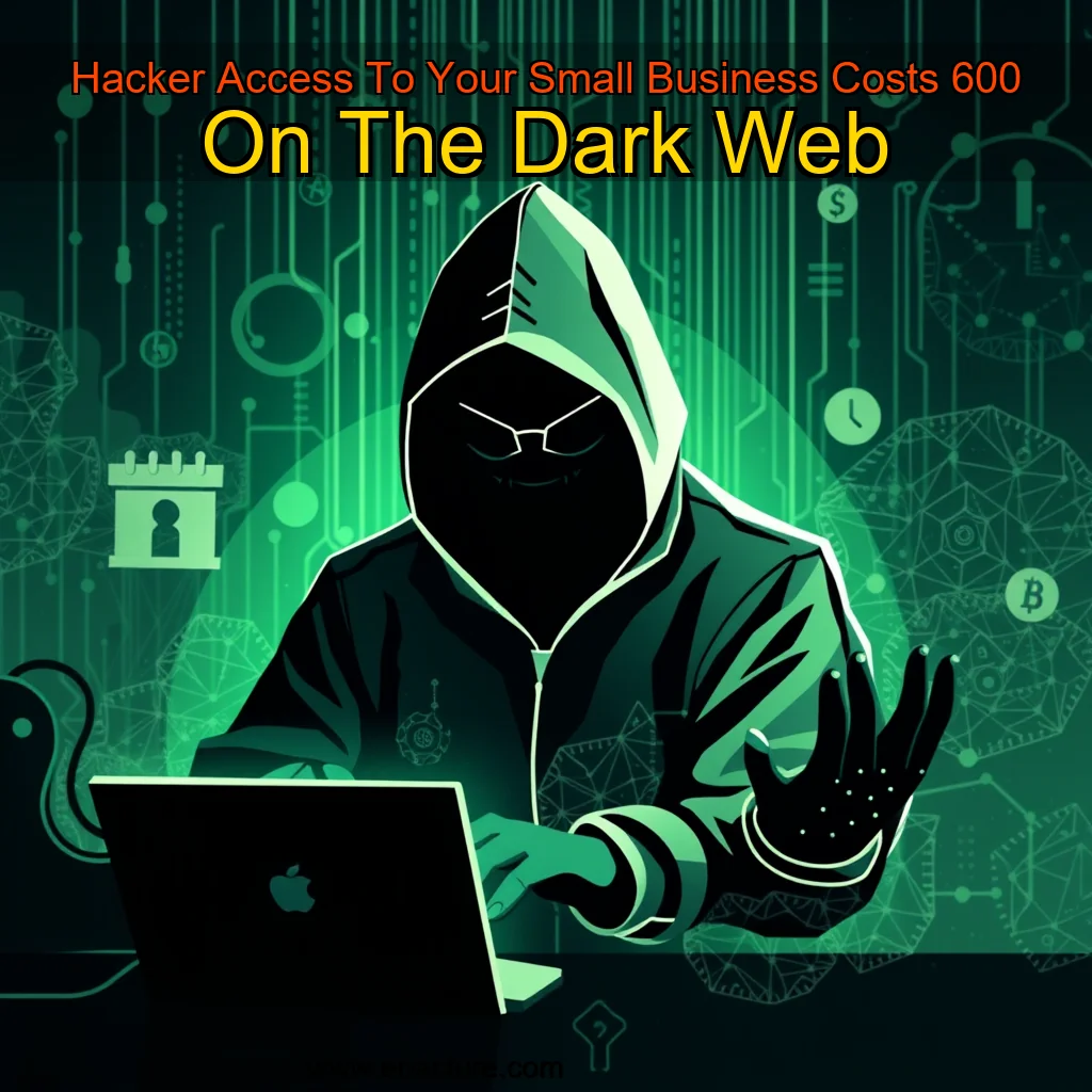 Read more about the article Hacker Access To Your Small Business Costs 600 On The Dark Web
