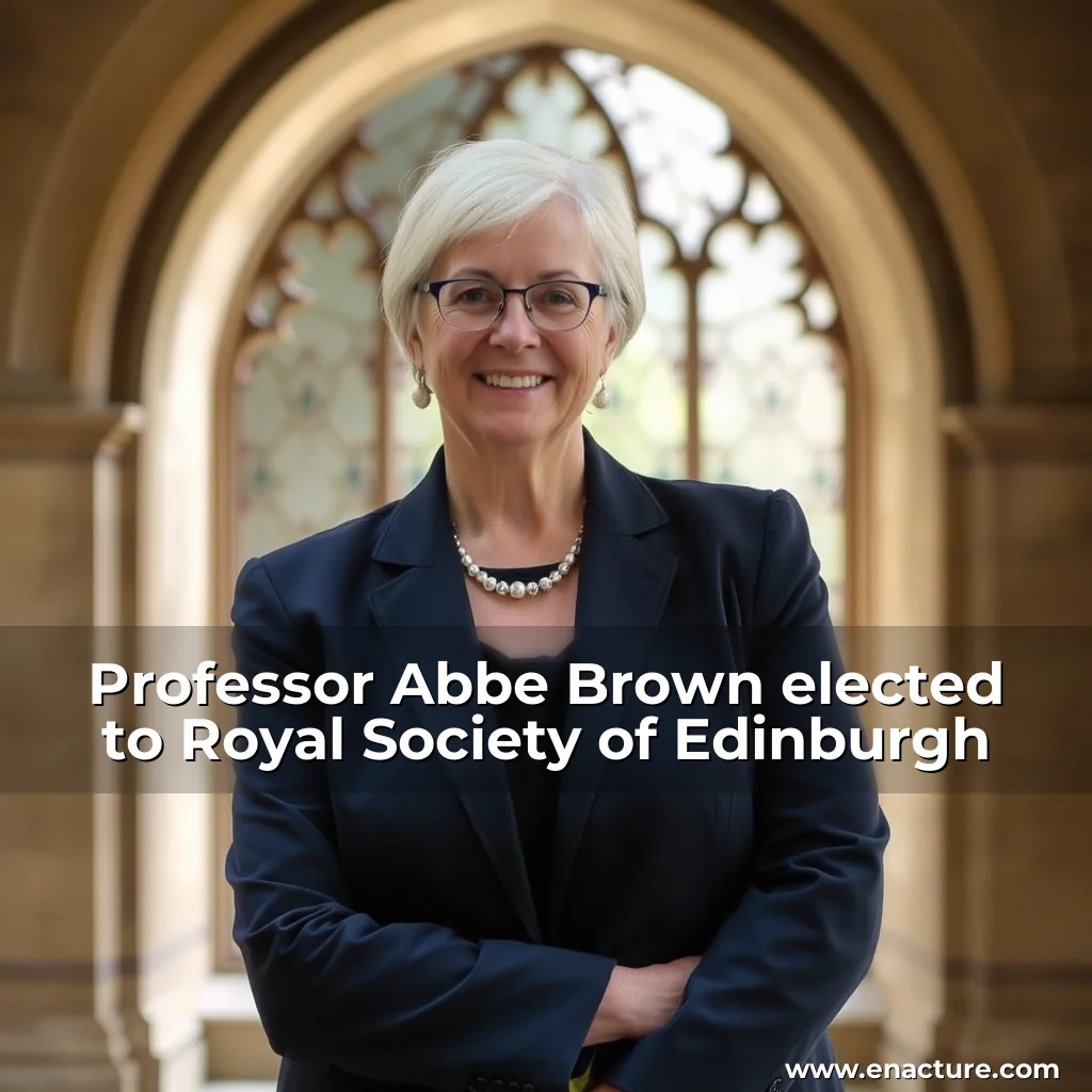 Read more about the article Professor Abbe Brown elected to Royal Society of Edinburgh