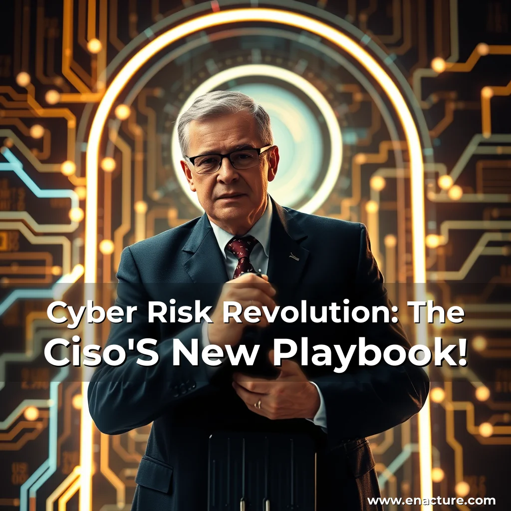Read more about the article Cyber Risk Revolution: The Ciso’S New Playbook!