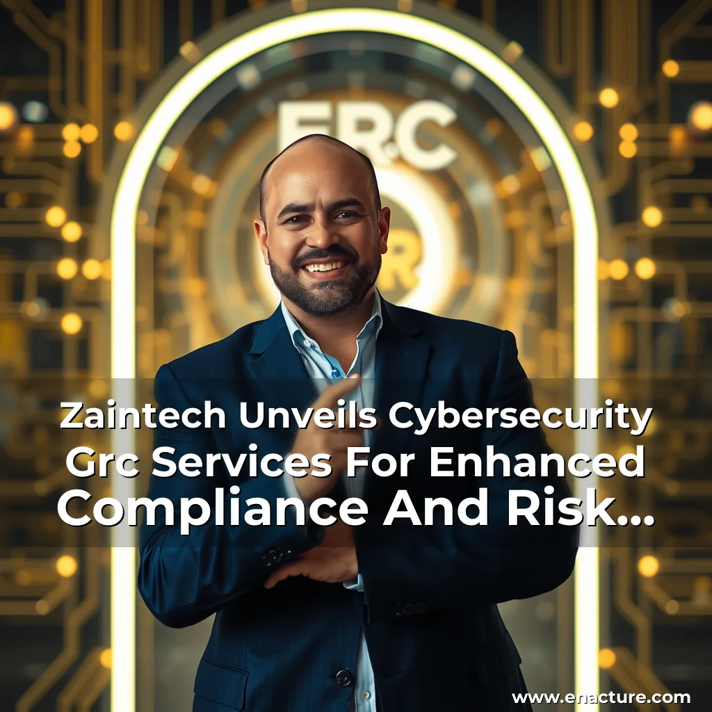 Read more about the article Zaintech Unveils Cybersecurity Grc Services For Enhanced Compliance And Risk Management!