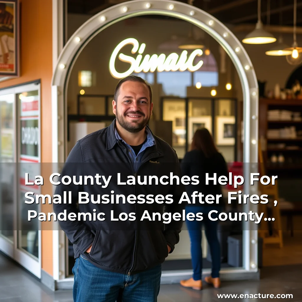 Read more about the article La County Launches Help For Small Businesses After Fires , Pandemic Los Angeles County Small Businesses Have Been Hit Hard By Fires And The Pandemic.