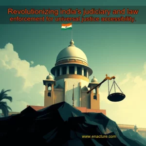 Read more about the article Revolutionizing india’s judiciary and law enforcement for universal justice accessibility.
