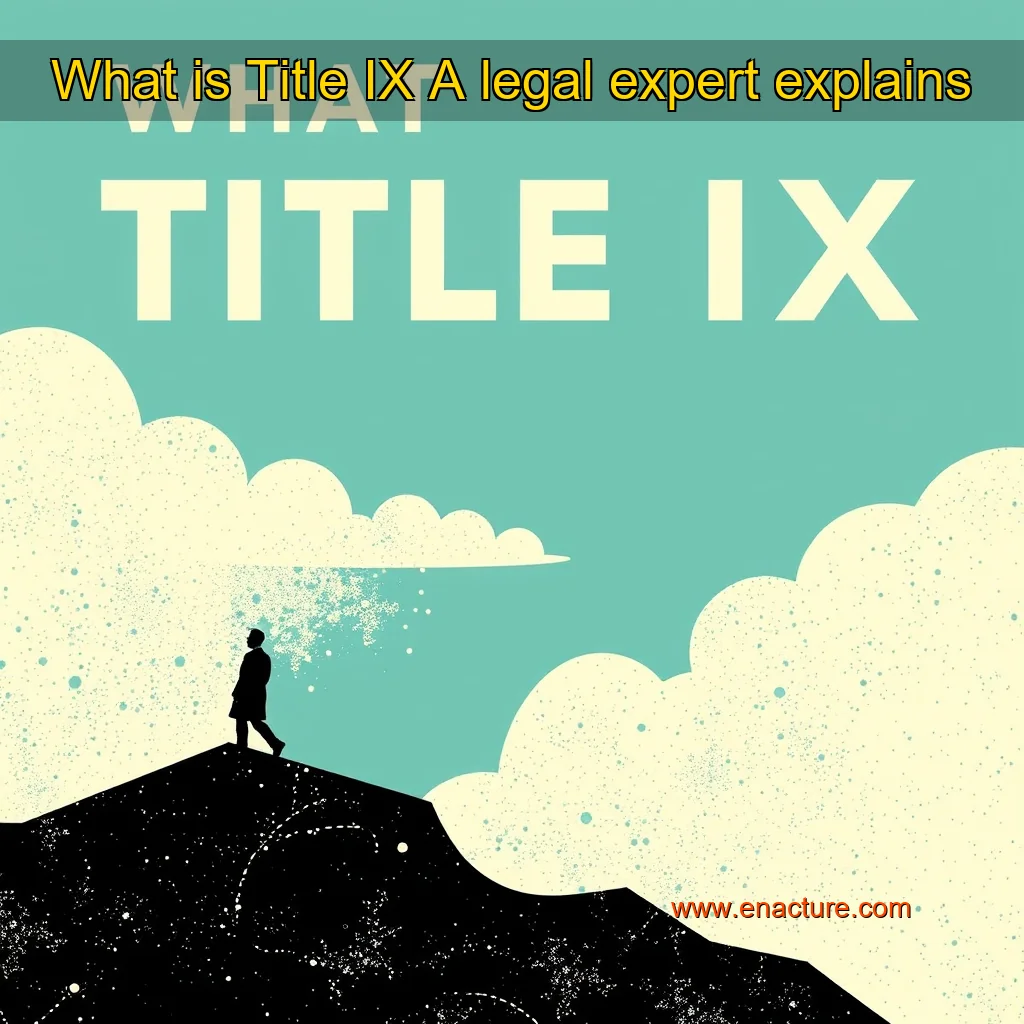 Read more about the article What is Title IX  A legal expert explains