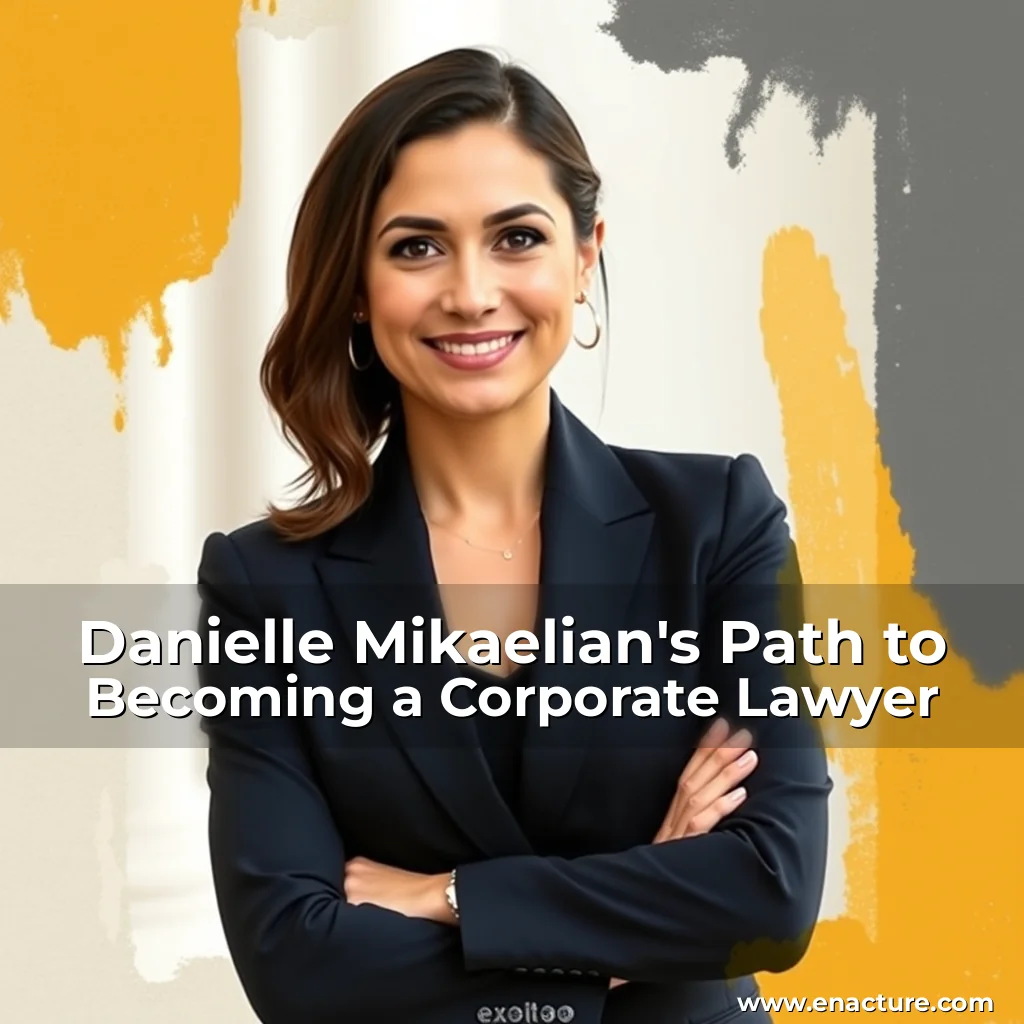 Read more about the article Danielle Mikaelian’s Path to Becoming a Corporate Lawyer