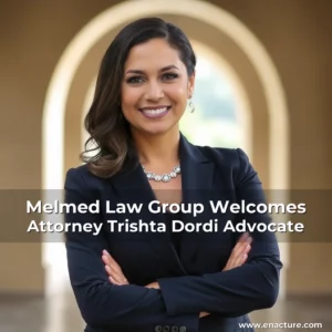 Read more about the article Melmed Law Group Welcomes Attorney Trishta Dordi  Advocate