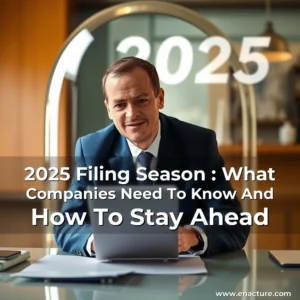 Read more about the article 2025 Filing Season : What Companies Need To Know And How To Stay Ahead