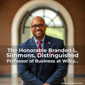 Read more about the article The Honorable Brandon L. Simmons, Distinguished Professor of Business at Wiley University
