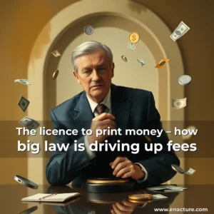 Read more about the article The licence to print money – how big law is driving up fees
