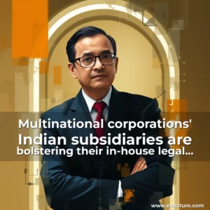 Read more about the article Multinational corporations’ Indian subsidiaries are bolstering their in-house legal teams amid a shifting regulatory landscape and increased deal activity