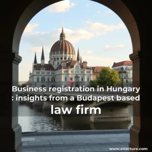 Read more about the article Business registration in Hungary : insights from a Budapest  based law firm