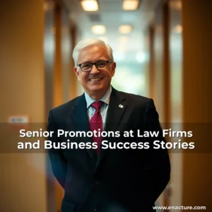 Read more about the article Senior Promotions at Law Firms and Business Success Stories