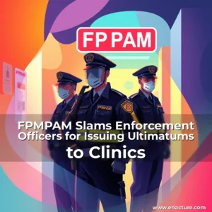 Read more about the article FPMPAM Slams Enforcement Officers for Issuing Ultimatums to Clinics