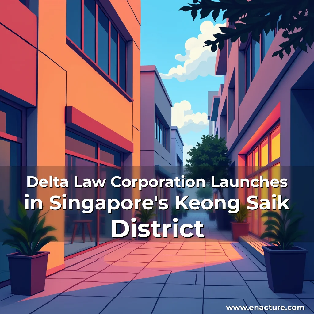 Read more about the article Delta Law Corporation Launches in Singapore’s Keong Saik District