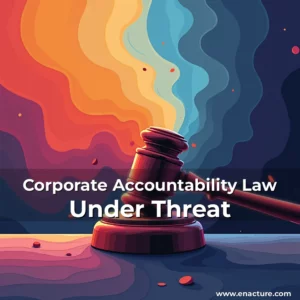 Read more about the article Corporate Accountability Law Under Threat
