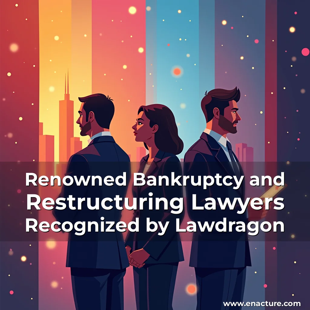Read more about the article Renowned Bankruptcy and Restructuring Lawyers Recognized by Lawdragon