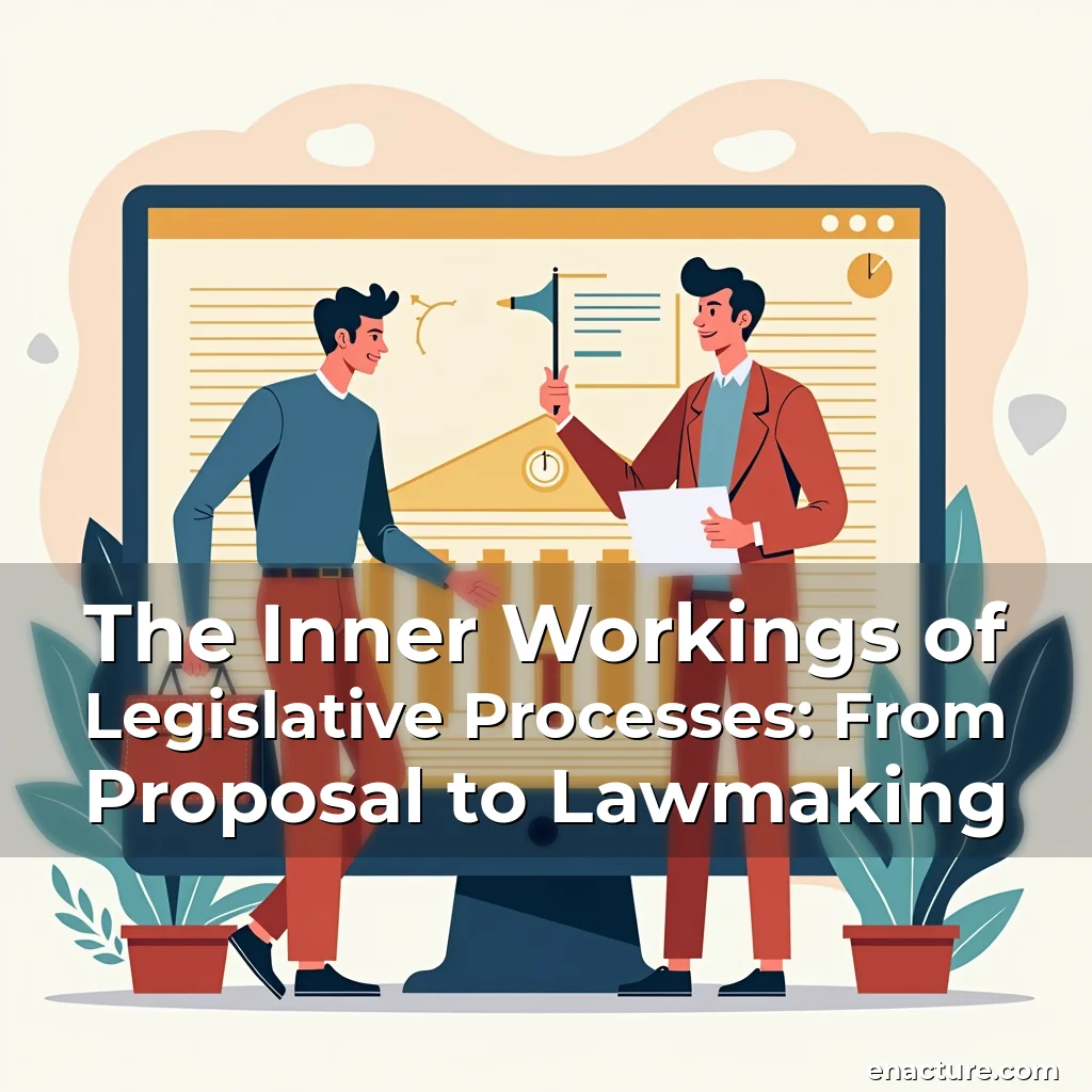 Read more about the article The Inner Workings of Legislative Processes: From Proposal to Lawmaking