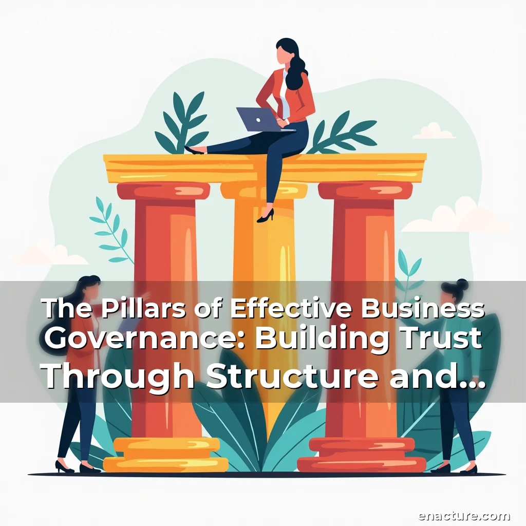 Read more about the article The Pillars of Effective Business Governance: Building Trust Through Structure and Accountability