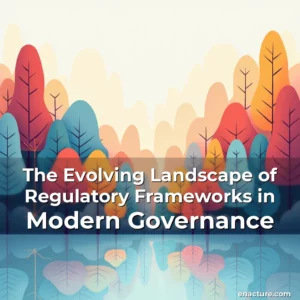 Read more about the article The Evolving Landscape of Regulatory Frameworks in Modern Governance