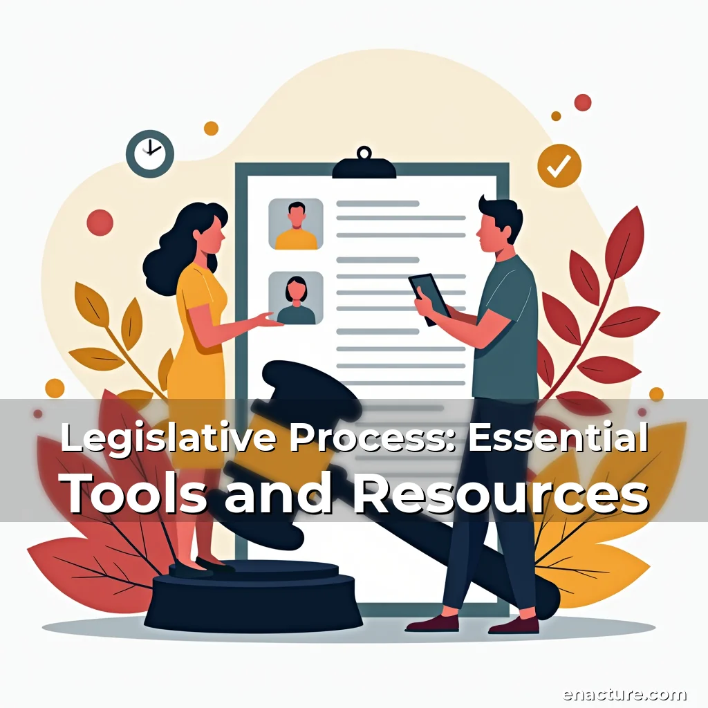 Artistic representation for Legislative Process: Essential Tools and Resources
