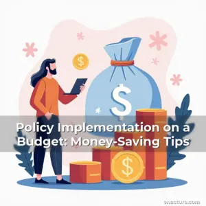 Artistic representation for Policy Implementation on a Budget: Money-Saving Tips