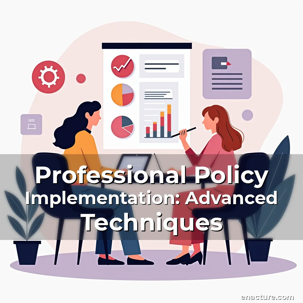 Artistic representation for Professional Policy Implementation: Advanced Techniques
