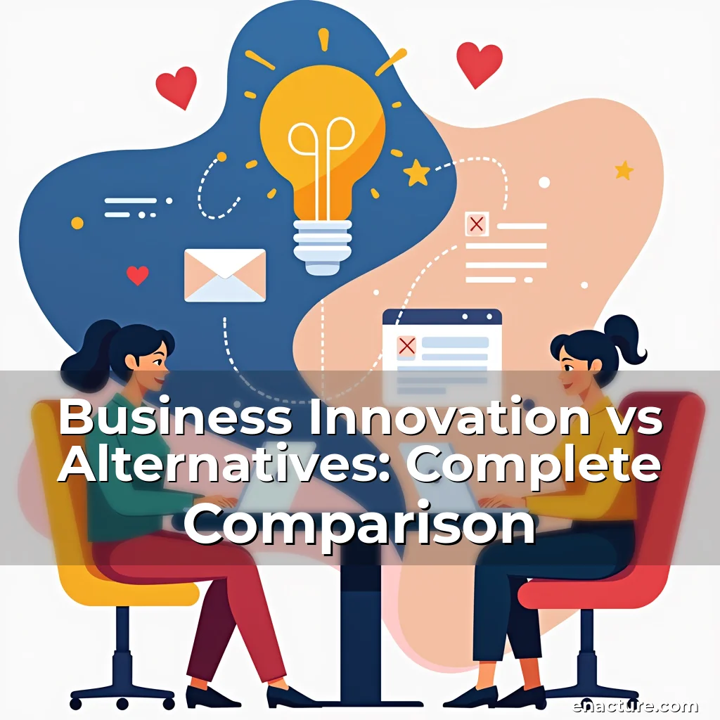 Artistic representation for Business Innovation vs Alternatives: Complete Comparison