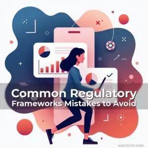 Artistic representation for Common Regulatory Frameworks Mistakes to Avoid
