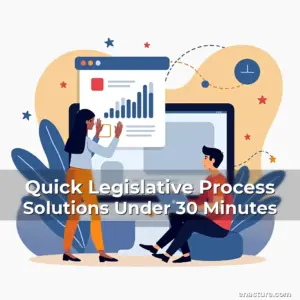 Artistic representation for Quick Legislative Process Solutions Under 30 Minutes