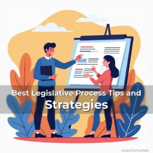 Artistic representation for Best Legislative Process Tips and Strategies